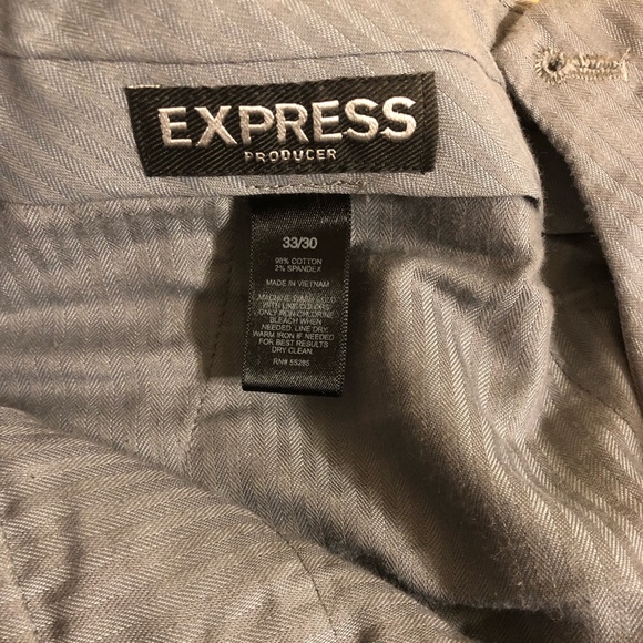 Express Producer Classic Fit Men’s Pant - Picture 4 of 4